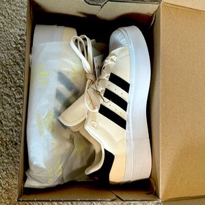 Adidas superstar bonega W size 10. Brand new never worn